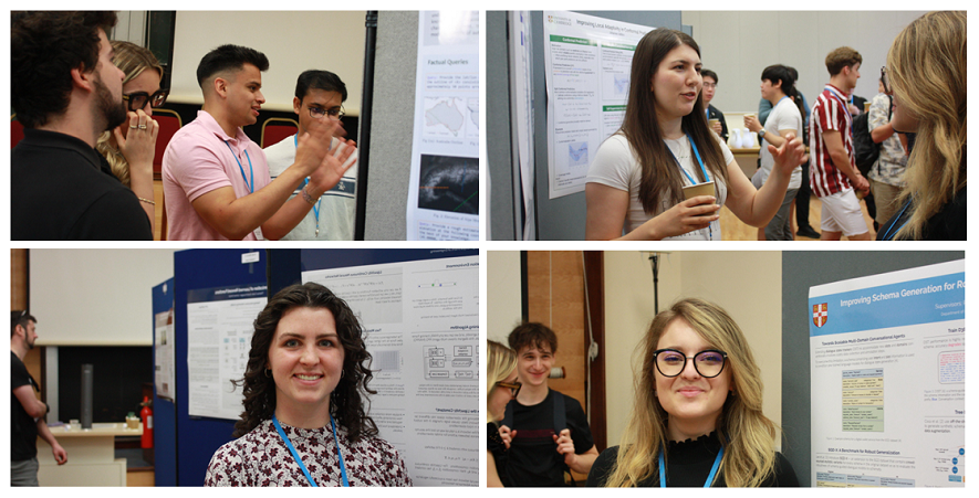 Students at the Cambridge MPhil MLMI 2023 Research Review Day
